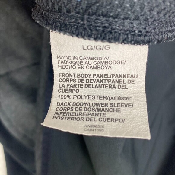 Under Armour Sweater Mens Large Gray Black Lightweight Pullover Sweatshirt - Picture 9 of 10